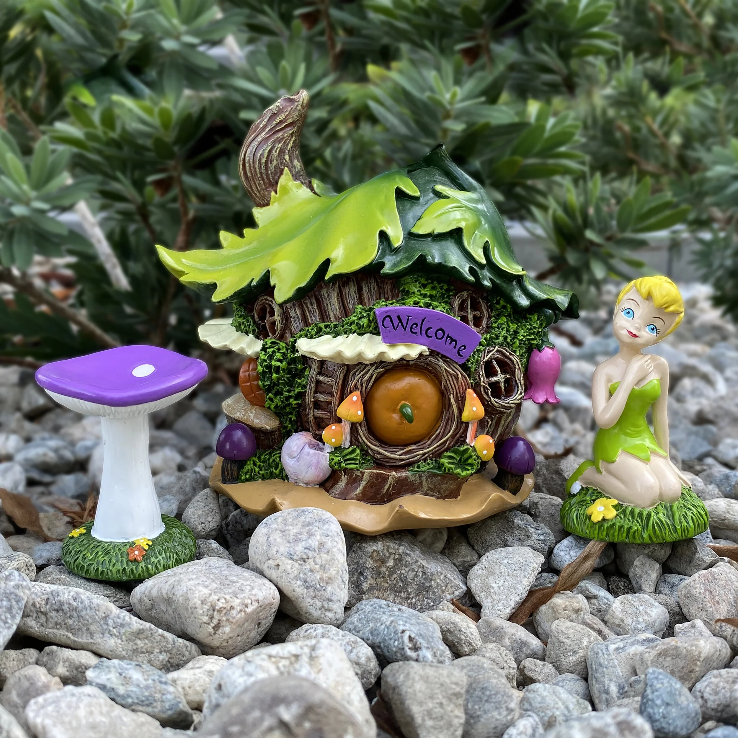Pluto Miniature Garden Set (4 Pieces Set) — Disney by DIG